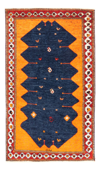 Persisk Gabbeh Mattan 103x164cm - Perserteppich Wollteppich
