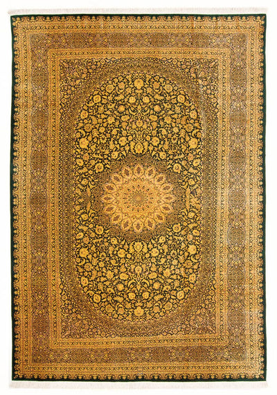 Qom silke Mattan 196x294cm - Persisk matta