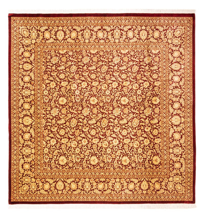 Qom silke Mattan 200x200cm - Persisk matta