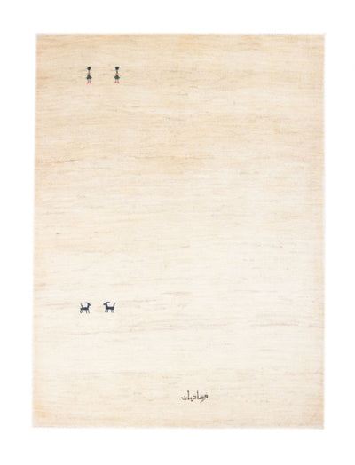 Persisk Gabbeh Mattan 102x150cm - Perserteppich Wollteppich