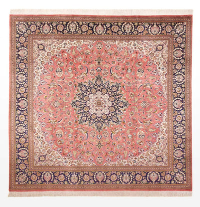Qom silke Mattan 247x247cm - Persisk matta