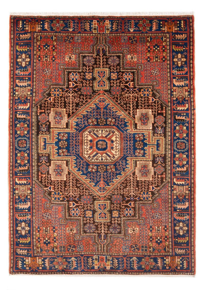 Nahavand Mattan 150x195cm - Persisk matta - blå