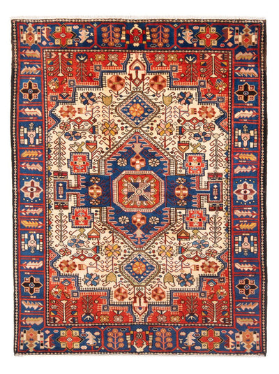 Nahavand Mattan 140x193cm - Persisk matta - blå