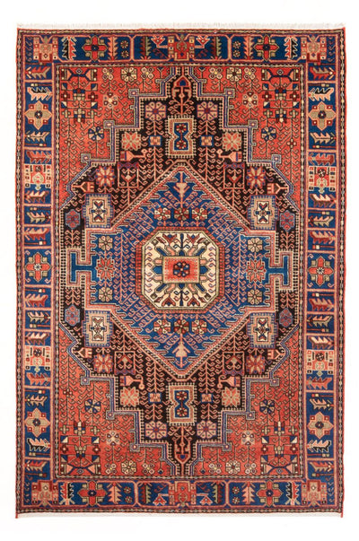 Nahavand Mattan 151x196cm - Persisk matta - blå