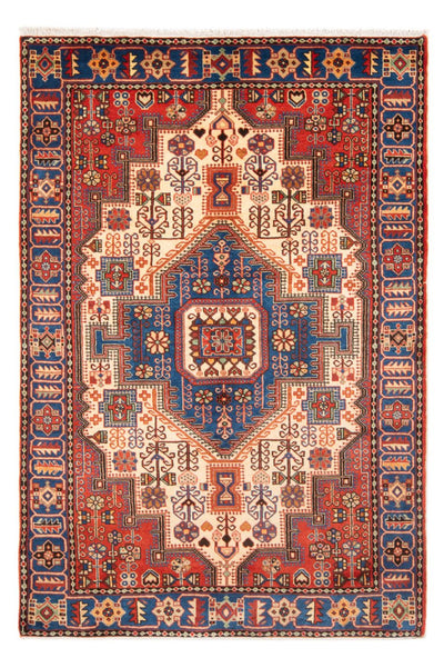 Nahavand Mattan 146x200cm - Persisk matta - ljusbeige