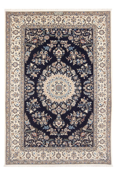 Nain - 6La Mattan 135x205cm - Persisk matta - mörkblå