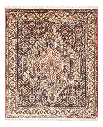 Senneh Mattan 75x98cm - Persisk matta - mörkblå