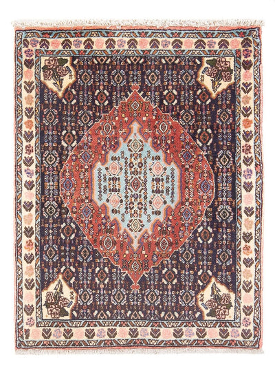 Senneh Mattan 70x96cm - Persisk matta - mörkblå