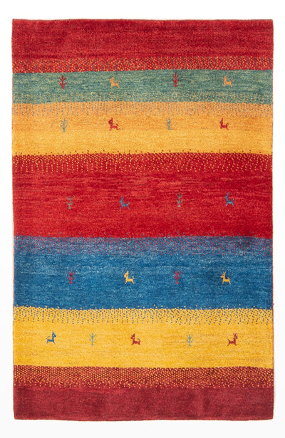 Persisk Gabbeh Mattan 104x151cm - Perserteppich Wollteppich