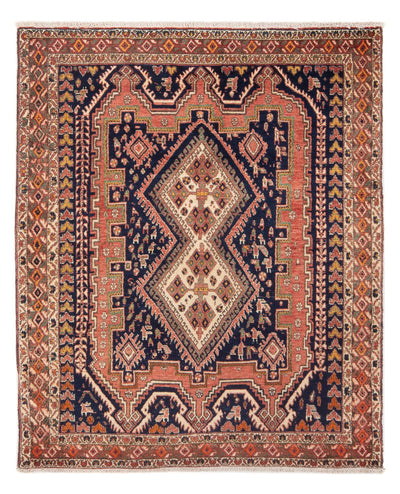 Afshar Sirjan Mattan 133x167cm - Persisk matta - röd