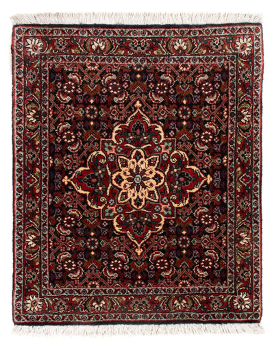 Bidjar - Takab Mattan 46x71cm - Persisk matta - mörkblå