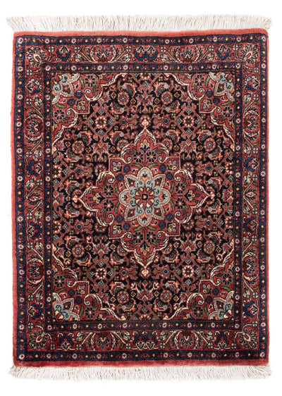 Bidjar - Takab Mattan 50x67cm - Persisk matta - mörkblå
