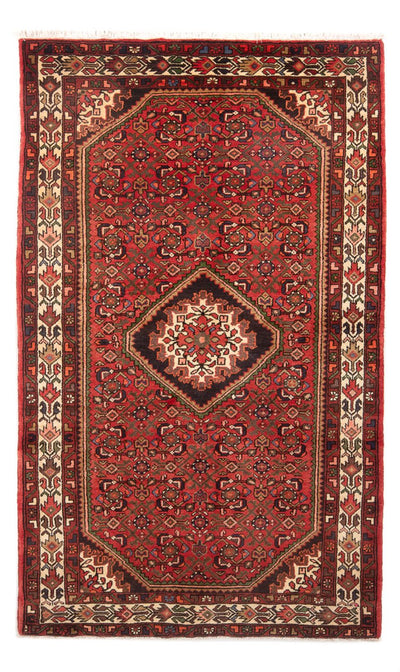 Hosseinabad Mattan 135x215cm - Persisk matta - röd