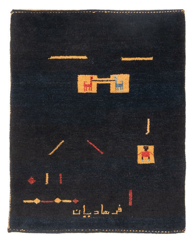 Persisk Gabbeh Mattan 85x113cm - Perserteppich Wollteppich