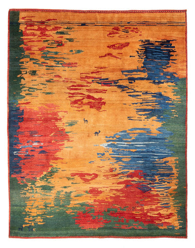Persisk Gabbeh Mattan 234x282cm - Perserteppich Wollteppich