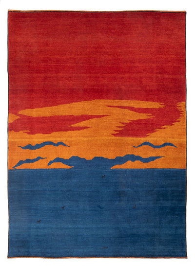 Persisk Gabbeh Mattan 230x302cm - Perserteppich Wollteppich