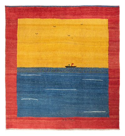Persisk Gabbeh Mattan 208x235cm - Perserteppich Wollteppich