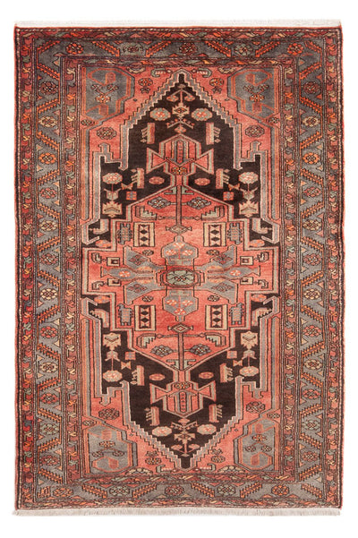 Hamadan Mattan 141x221cm - Persisk matta - röd
