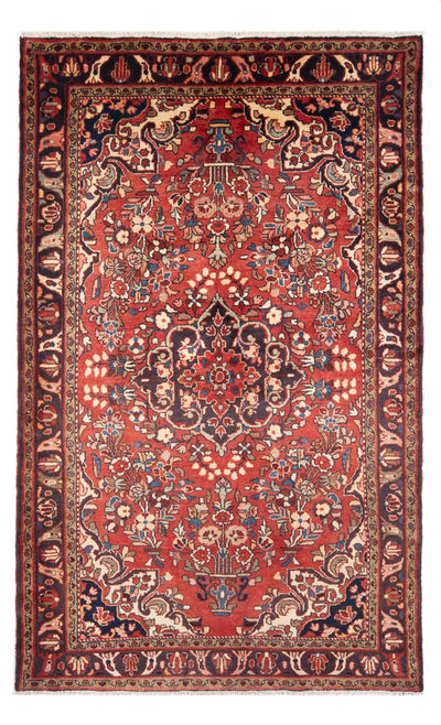 Hamadan Mattan 150x241cm - Persisk matta - röd