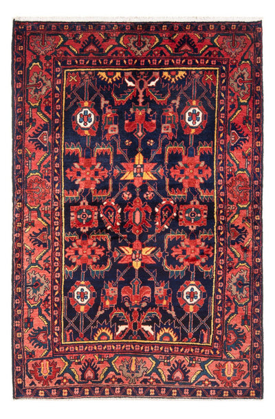 Hamadan Mattan 133x210cm - Persisk matta - mörkblå