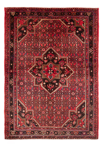 Hamadan Mattan 156x225cm - Persisk matta - röd
