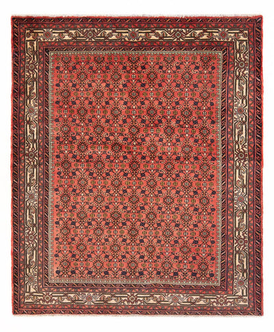 Hosseinabad Mattan 155x190cm - Persisk matta - röd