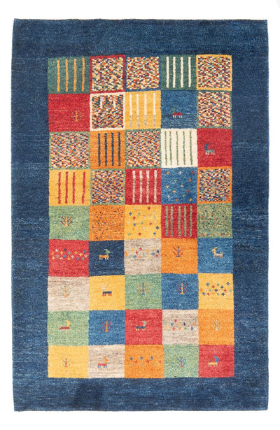 Persisk Gabbeh Mattan 101x146cm - Perserteppich Wollteppich