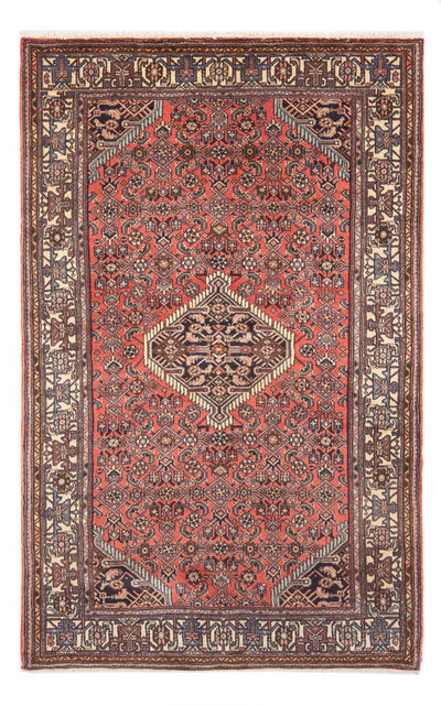 Hamadan Mattan 127x200cm - Persisk matta - röd