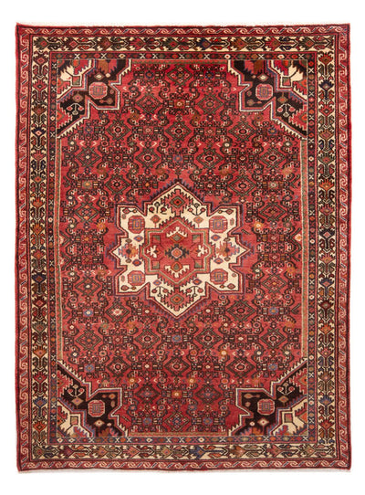 Hamadan Mattan 155x220cm - Persisk matta - röd