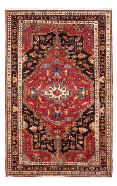 Hamadan Mattan 140x223cm - Persisk matta - röd