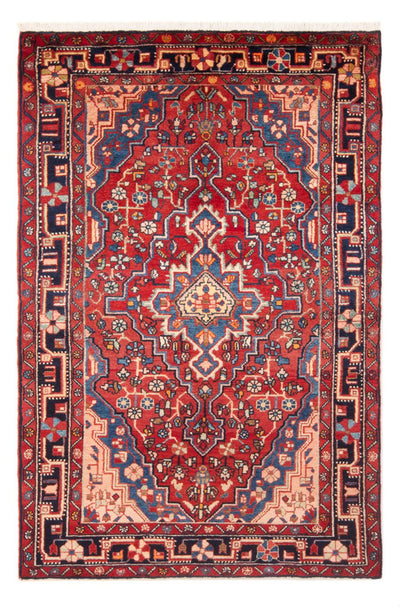 Hamadan Mattan 130x203cm - Persisk matta - röd