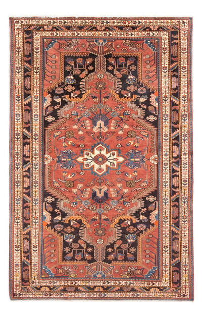 Hamadan Mattan 140x235cm - Persisk matta - ljusröd