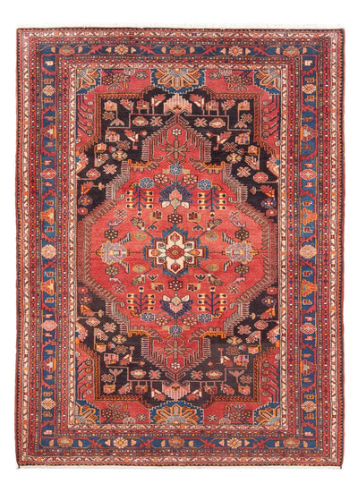Hamadan Mattan 154x221cm - Persisk matta - ljusröd