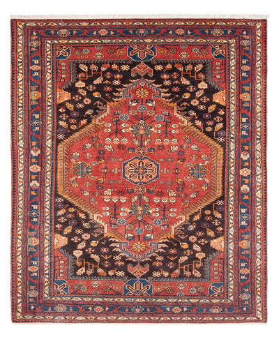 Hamadan Mattan 164x226cm - Persisk matta - ljusröd