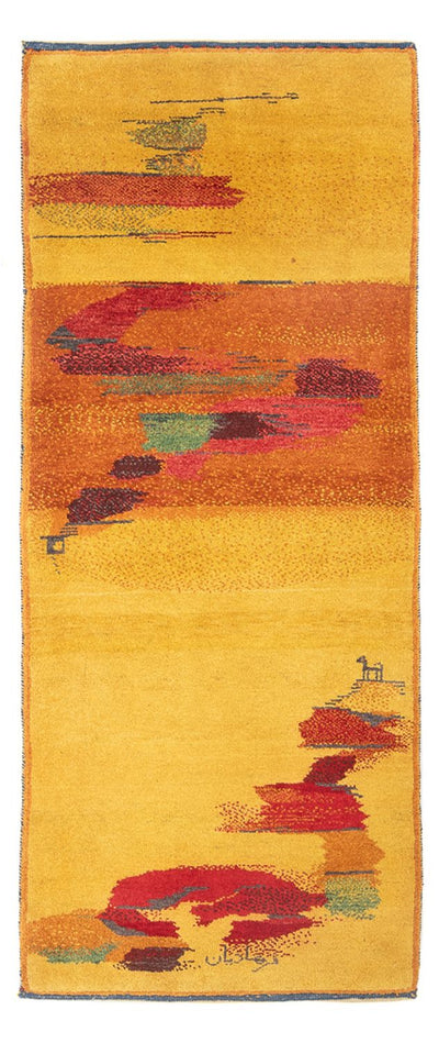 Persisk Gabbeh Mattan 85x213cm - Perserteppich Wollteppich