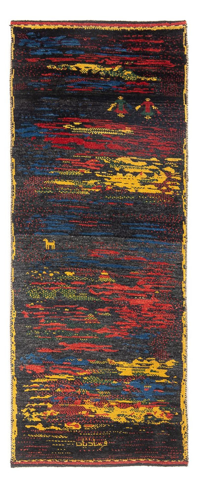 Persisk Gabbeh Mattan 68x185cm - Perserteppich Wollteppich