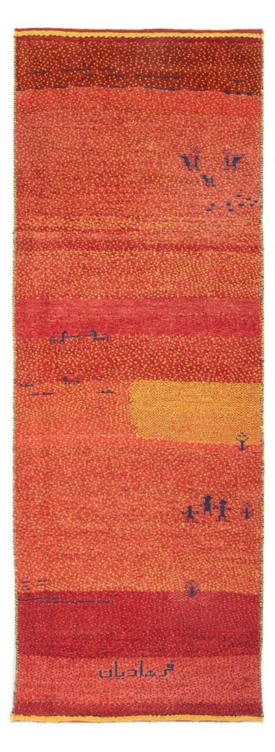 Persisk Gabbeh Mattan 84x237cm - Perserteppich Wollteppich