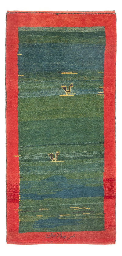 Persisk Gabbeh Mattan 82x178cm - Perserteppich Wollteppich