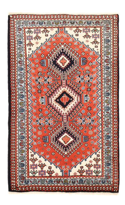 Yalameh Mattan 75x121cm - Persisk matta - röd