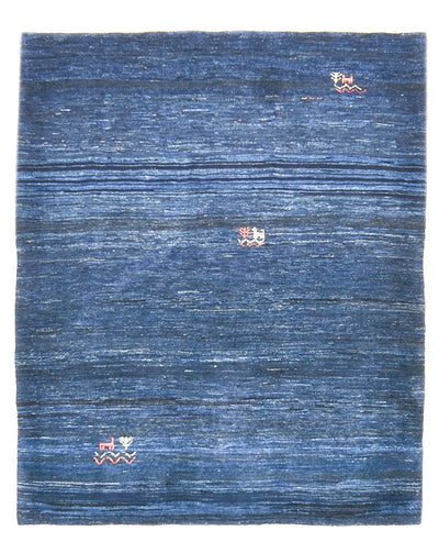 Loribaft Mattan 119x143cm - Perserteppich Wollteppich