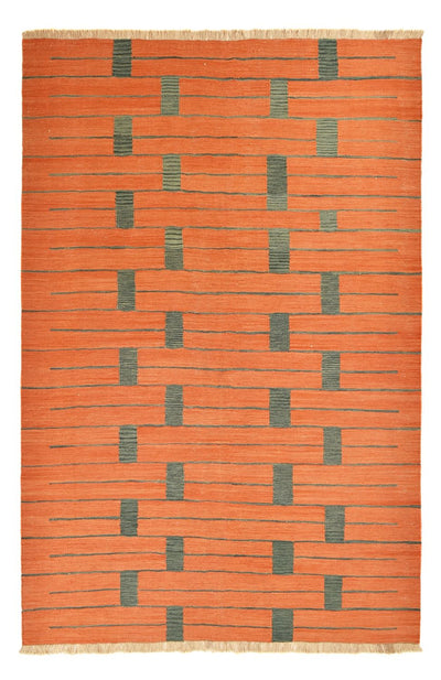 Modern kilim Mattan 193x291cm - Ullmatta