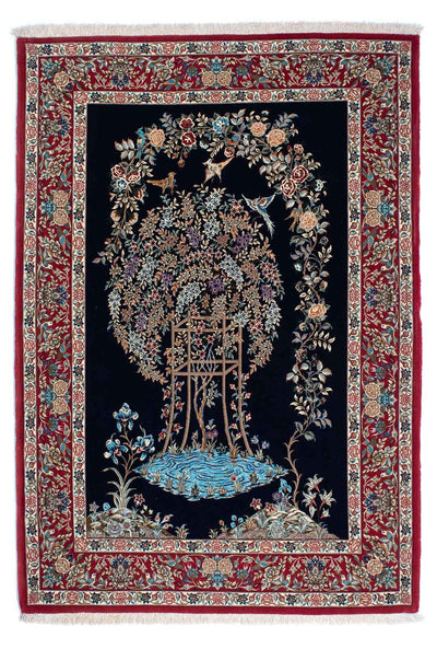 Qom Mattan 140x230cm - Persisk matta