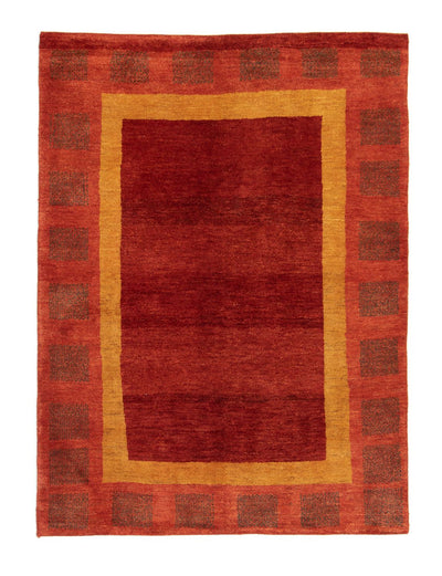 Persisk Gabbeh Mattan 147x198cm - Perserteppich Wollteppich