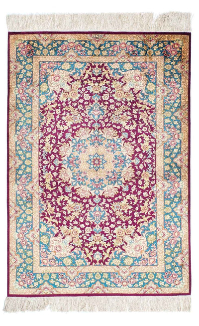 Qom Mattan 99x148cm - Persisk matta