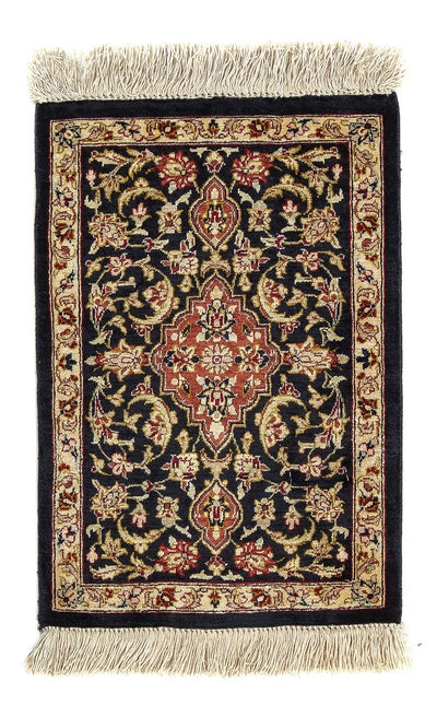 Qom silke Mattan 28x42cm - Persisk matta