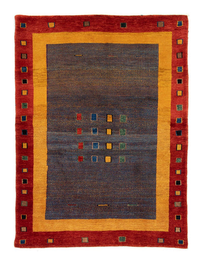 Loribaft Mattan 112x158cm - Perserteppich Wollteppich