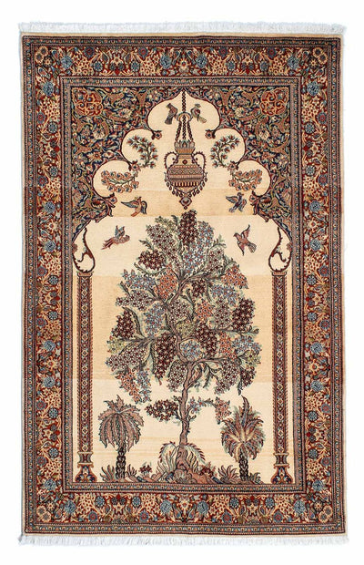 Qom Mattan 135x210cm - Persisk matta