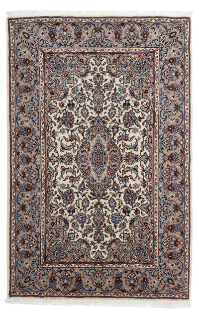 Kashan Mattan 98x153cm - Persisk matta - beige