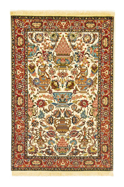 Qom Mattan 101x152cm - Persisk matta