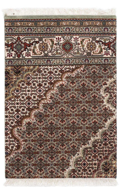 Indo Tabriz Mattan 54x82cm - Oriental Carpet